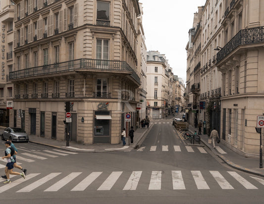 Paris Streets Landscape, France, Travel, Unframed Photography Print