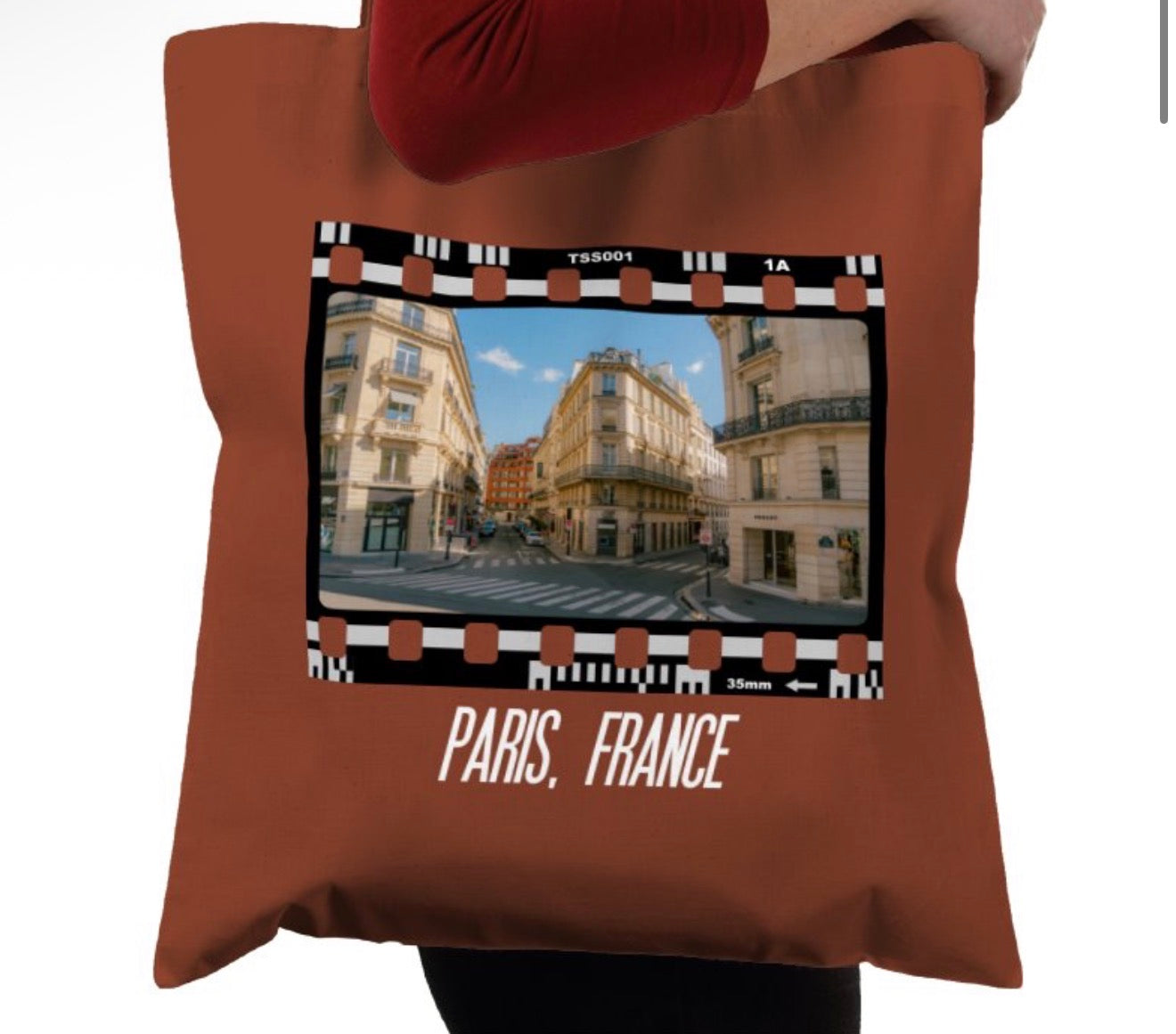 Paris in the Sun, France, Travel Tote Bag