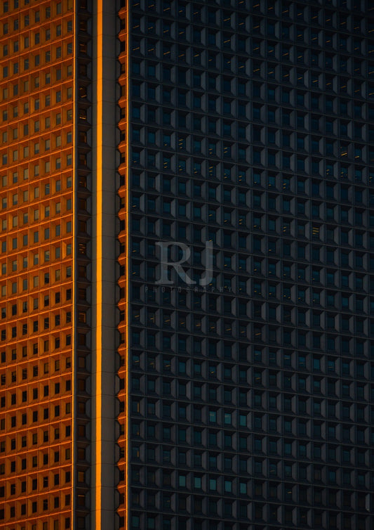 New York Architecture at Sunset, NYC, Unframed Photography Print