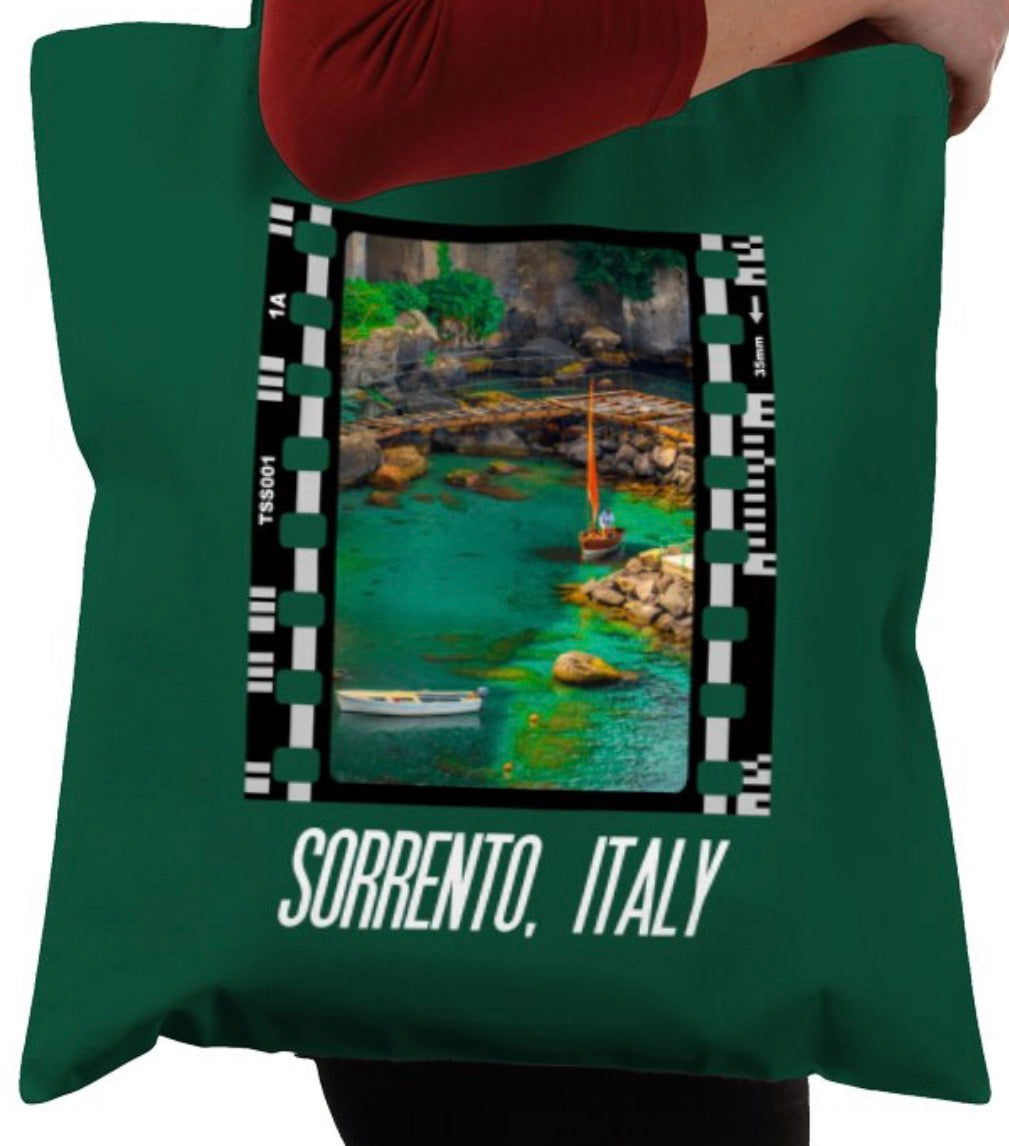 Sorrento Summers, Italy Italian, Photography Film, Tote Bag
