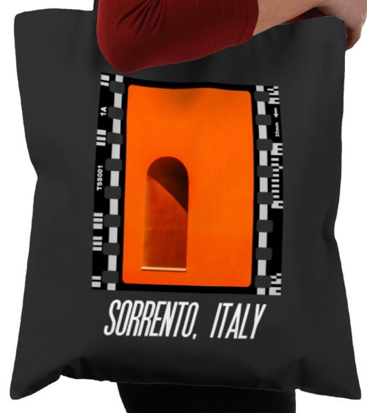 Italian Architecture, Sorrento Italy, Photography Film, Tote Bag