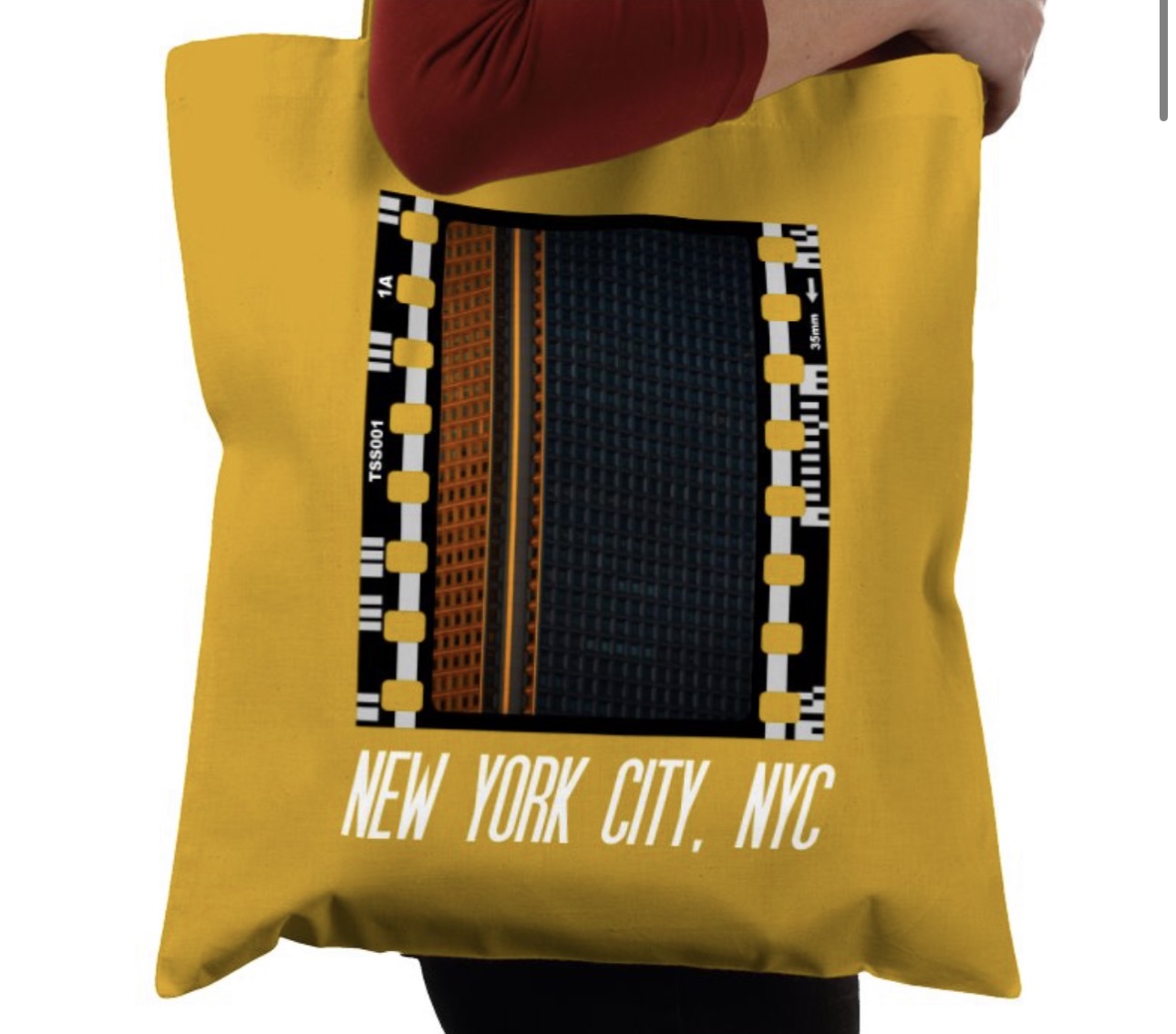 New York CityLife Architecture, NYC, Photography Film, Tote Bag