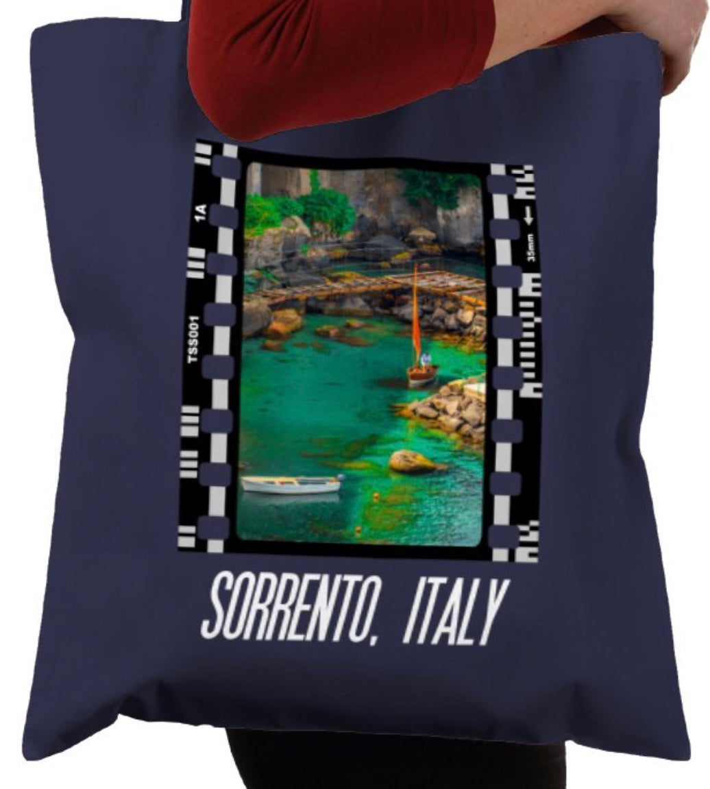 Sorrento Summers, Italy Italian, Photography Film, Tote Bag