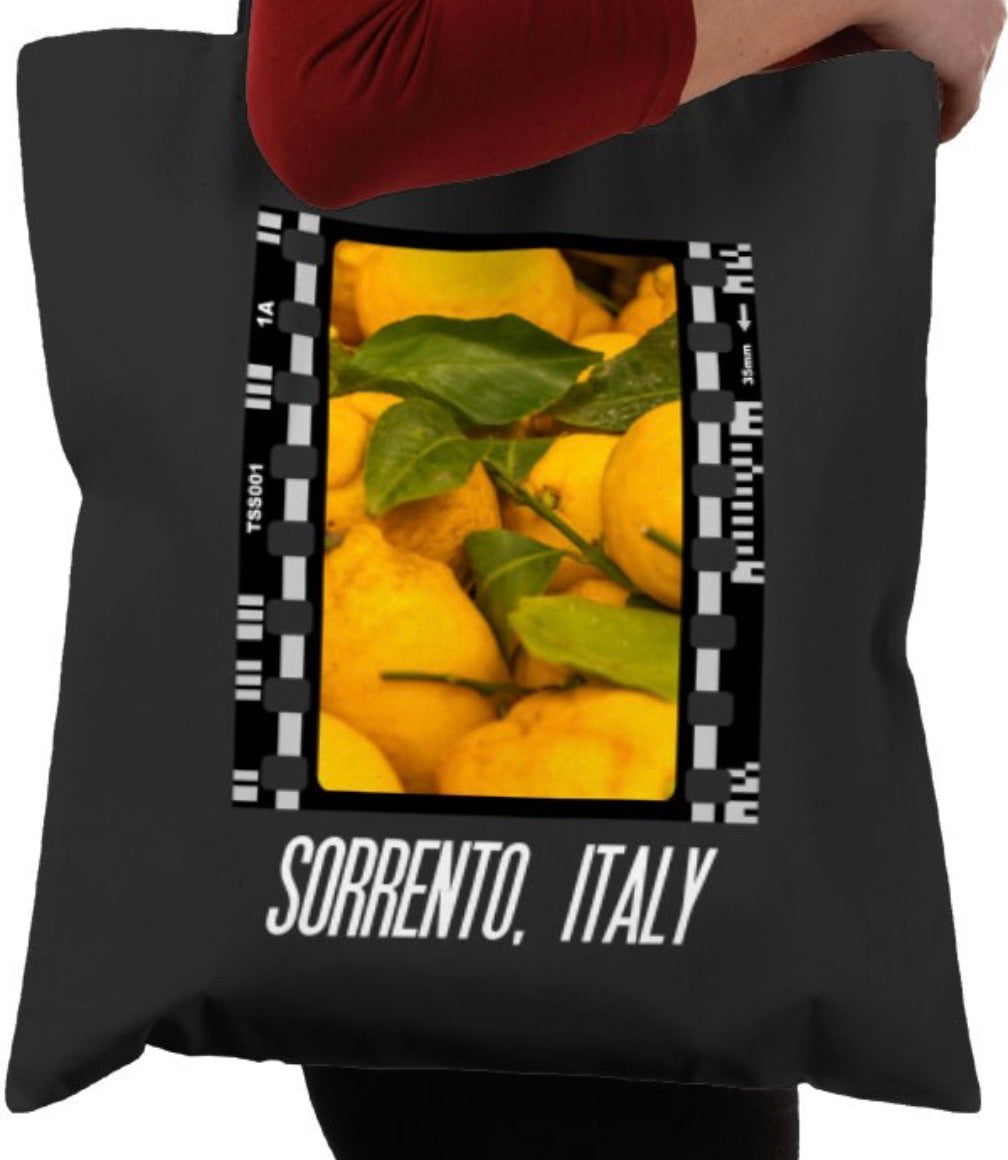 Sorrento Italian Lemons, Photography Film, Tote Bag