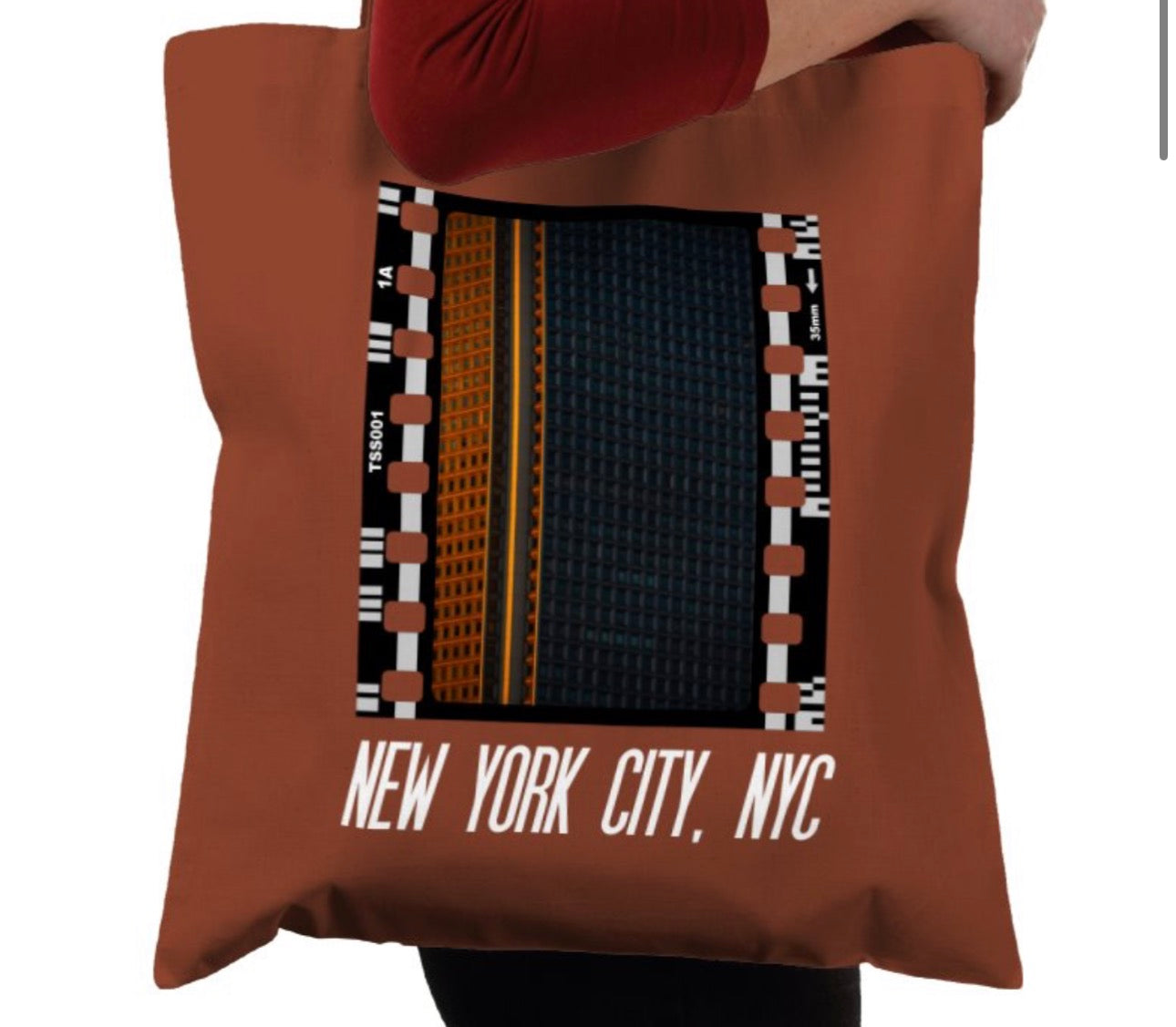 New York CityLife Architecture, NYC, Photography Film, Tote Bag