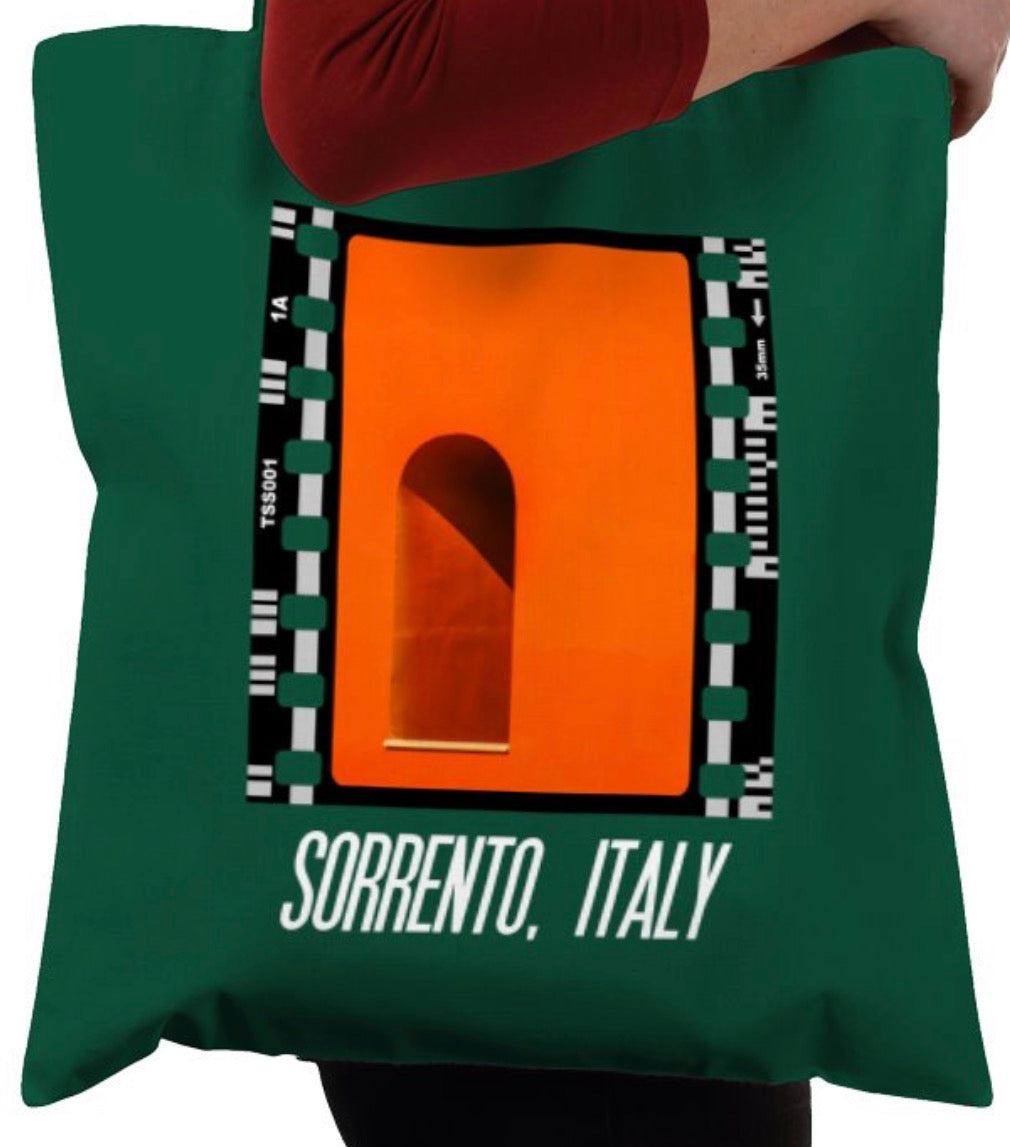 Italian Architecture, Sorrento Italy, Photography Film, Tote Bag