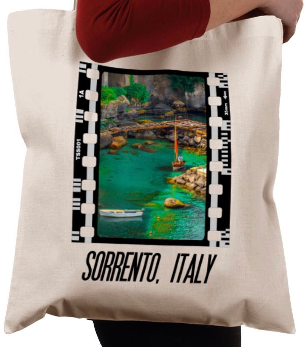 Sorrento Summers, Italy Italian, Photography Film, Tote Bag