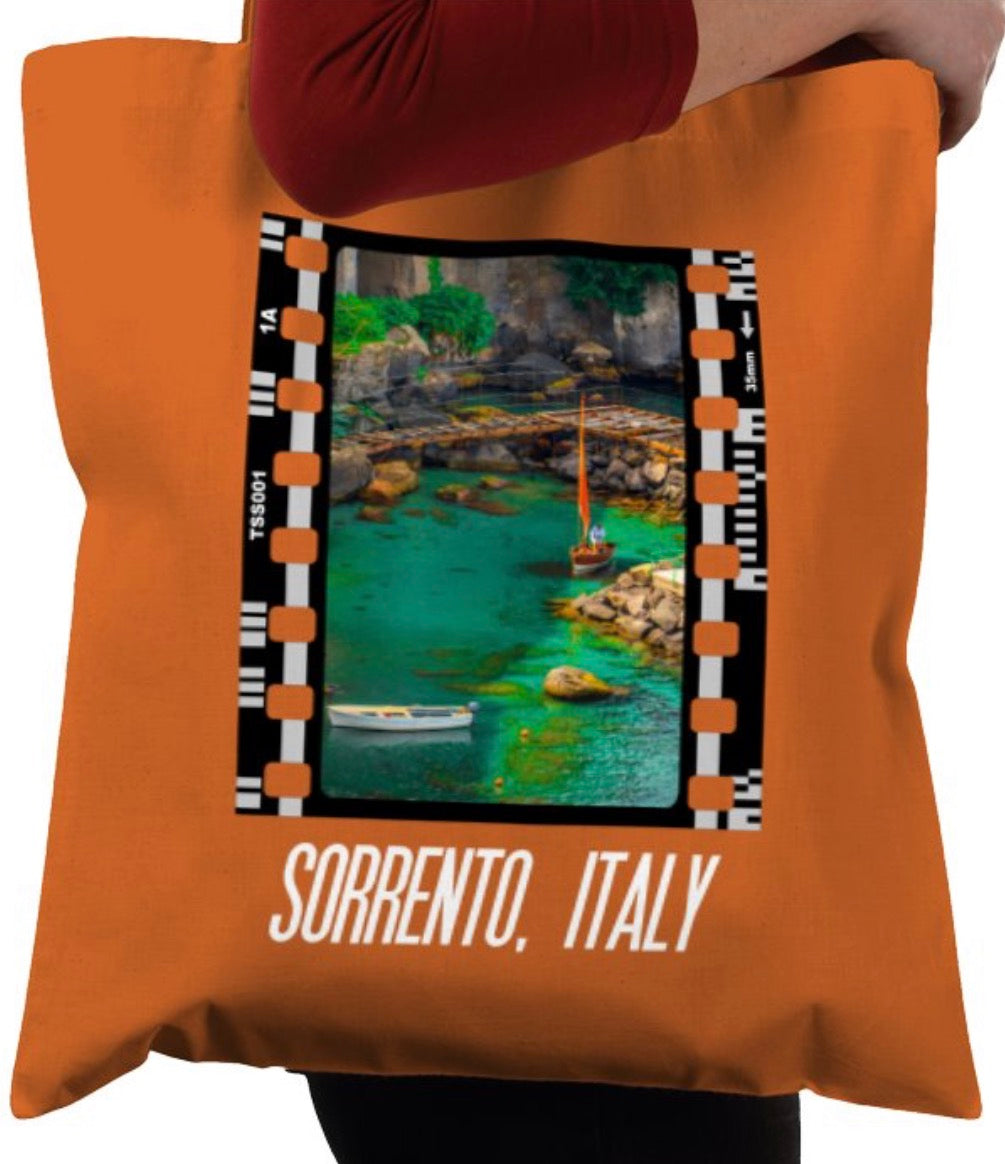 Sorrento Summers, Italy Italian, Photography Film, Tote Bag