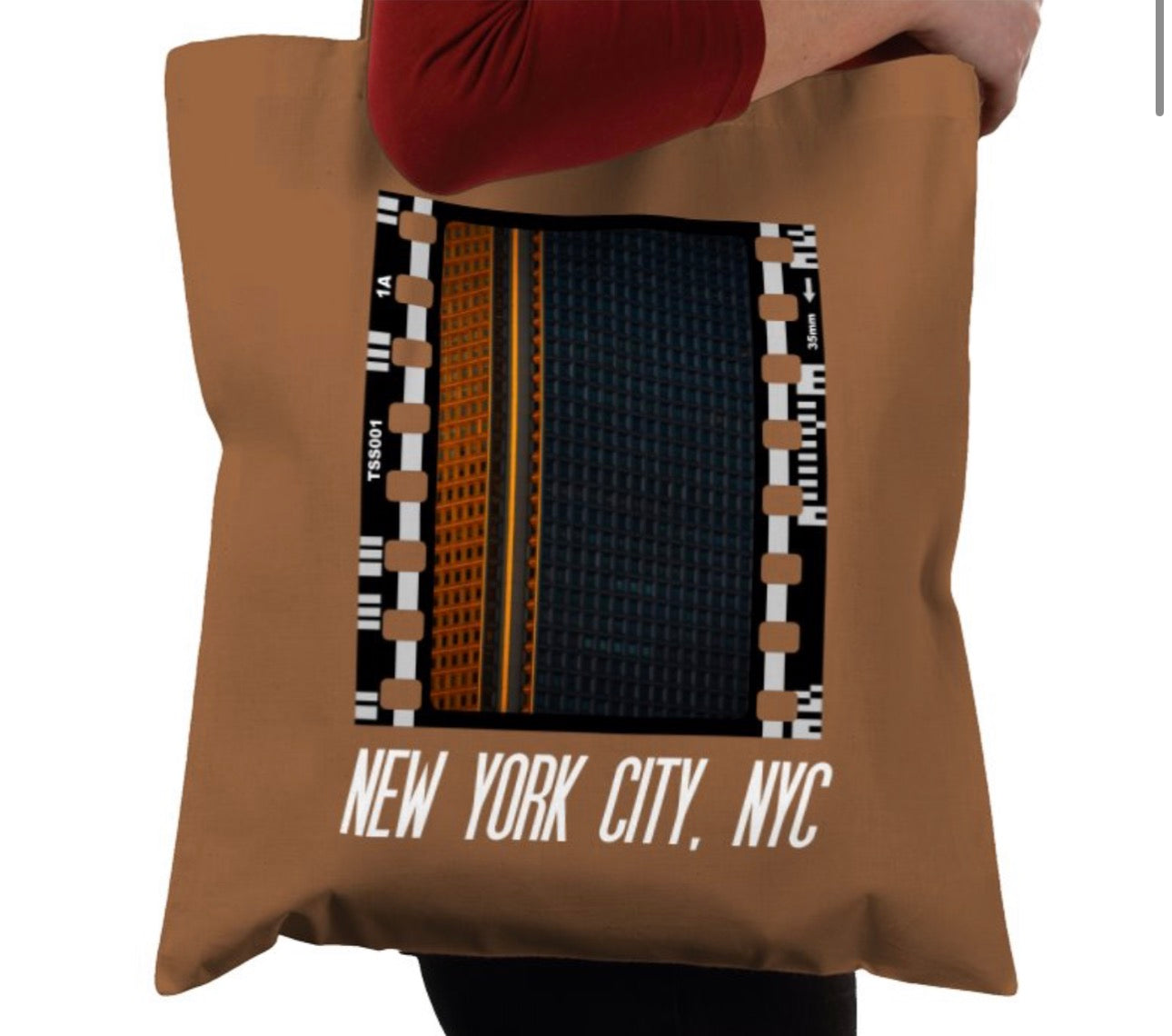 New York CityLife Architecture, NYC, Photography Film, Tote Bag