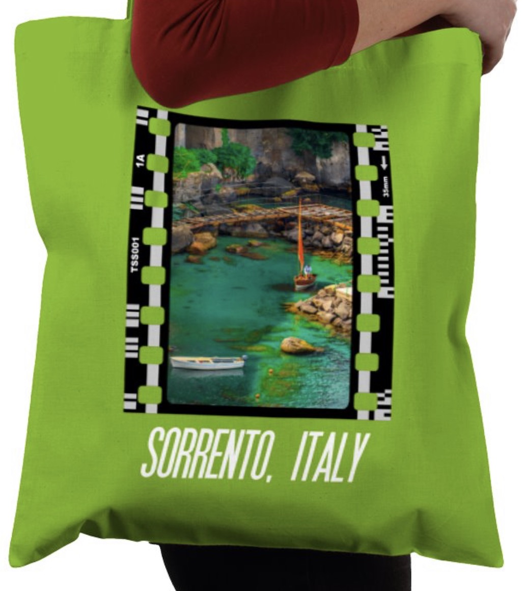 Sorrento Summers, Italy Italian, Photography Film, Tote Bag