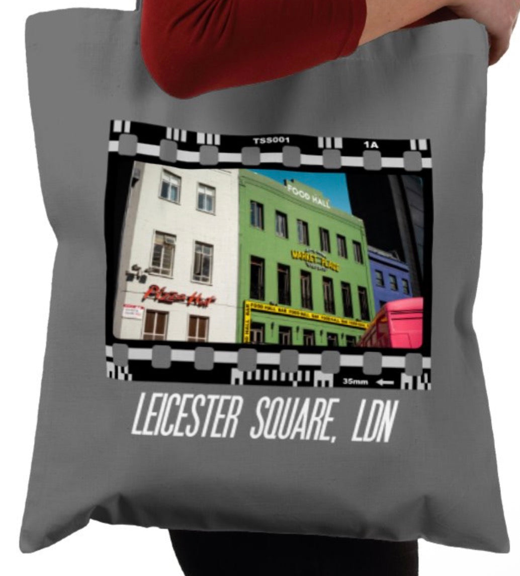 Leicester Square, London, Travel Tote Bag