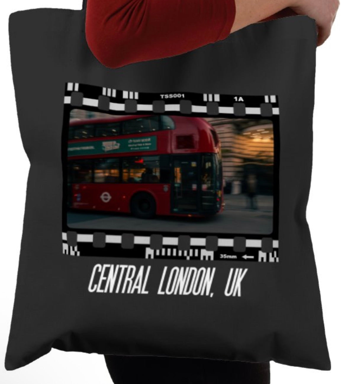 Central London, Bus London, Travel Tote Bag