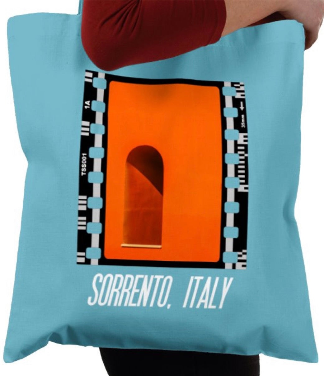 Italian Architecture, Sorrento Italy, Photography Film, Tote Bag