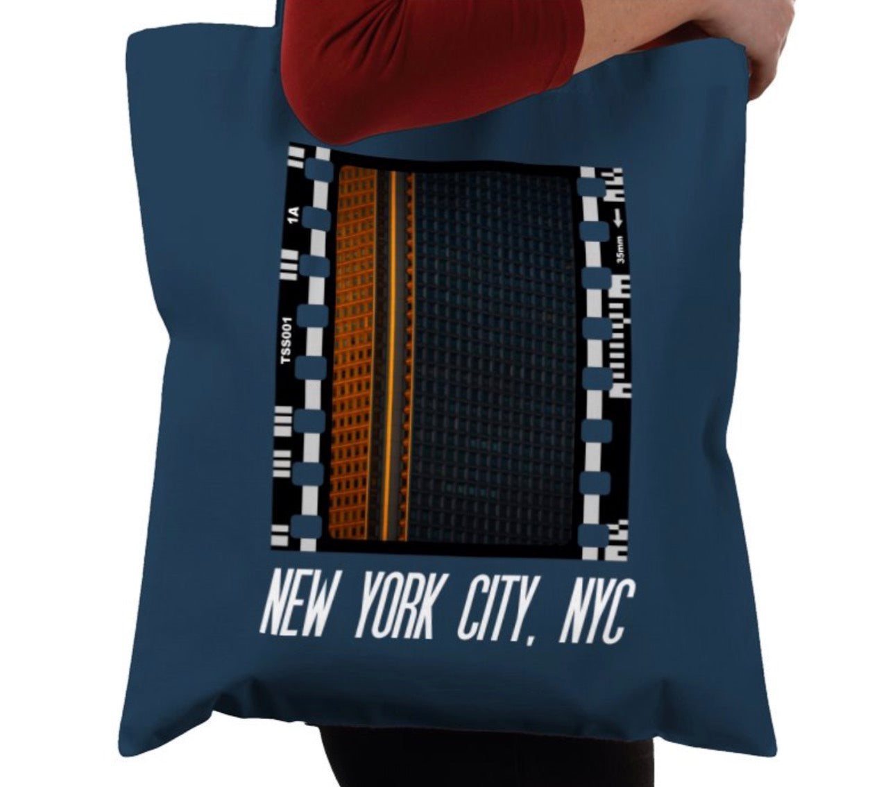 New York CityLife Architecture, NYC, Photography Film, Tote Bag