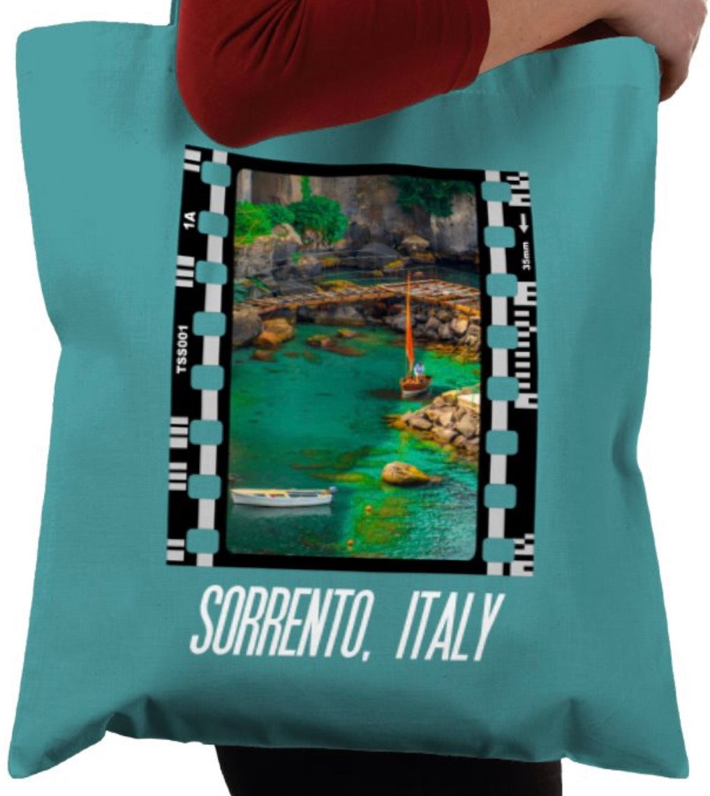 Sorrento Summers, Italy Italian, Photography Film, Tote Bag