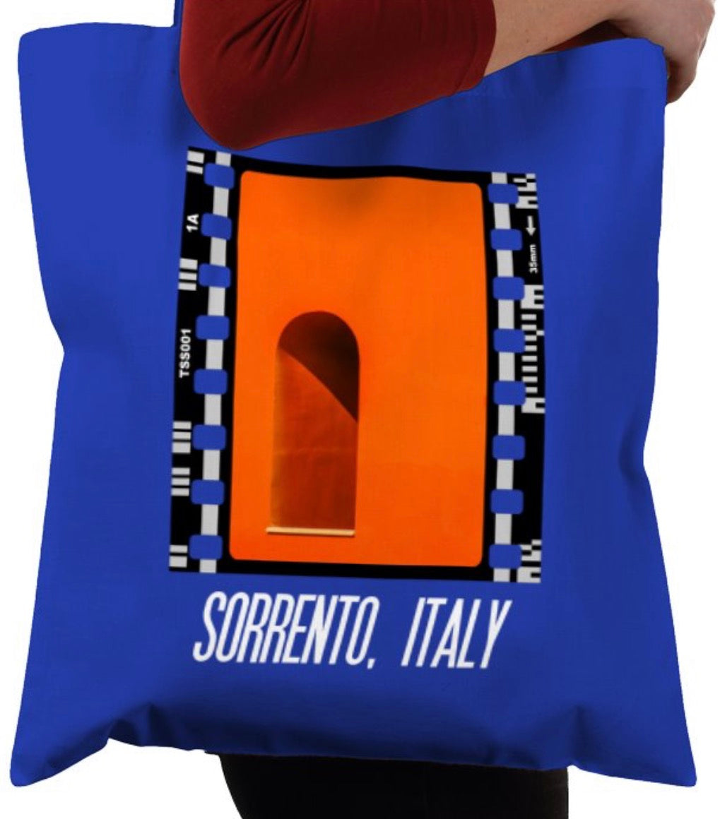 Italian Architecture, Sorrento Italy, Photography Film, Tote Bag