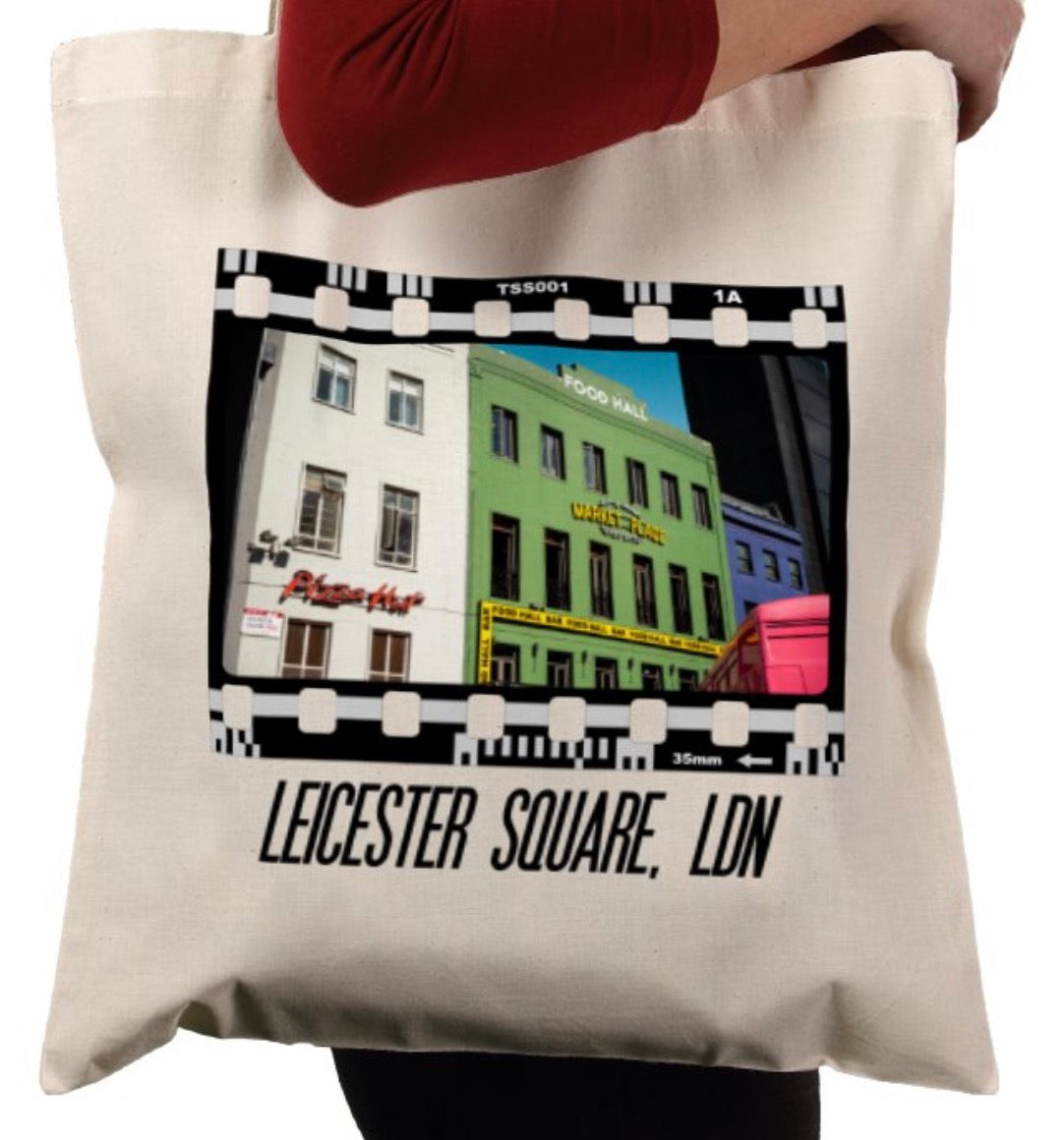 Leicester Square, London, Travel Tote Bag