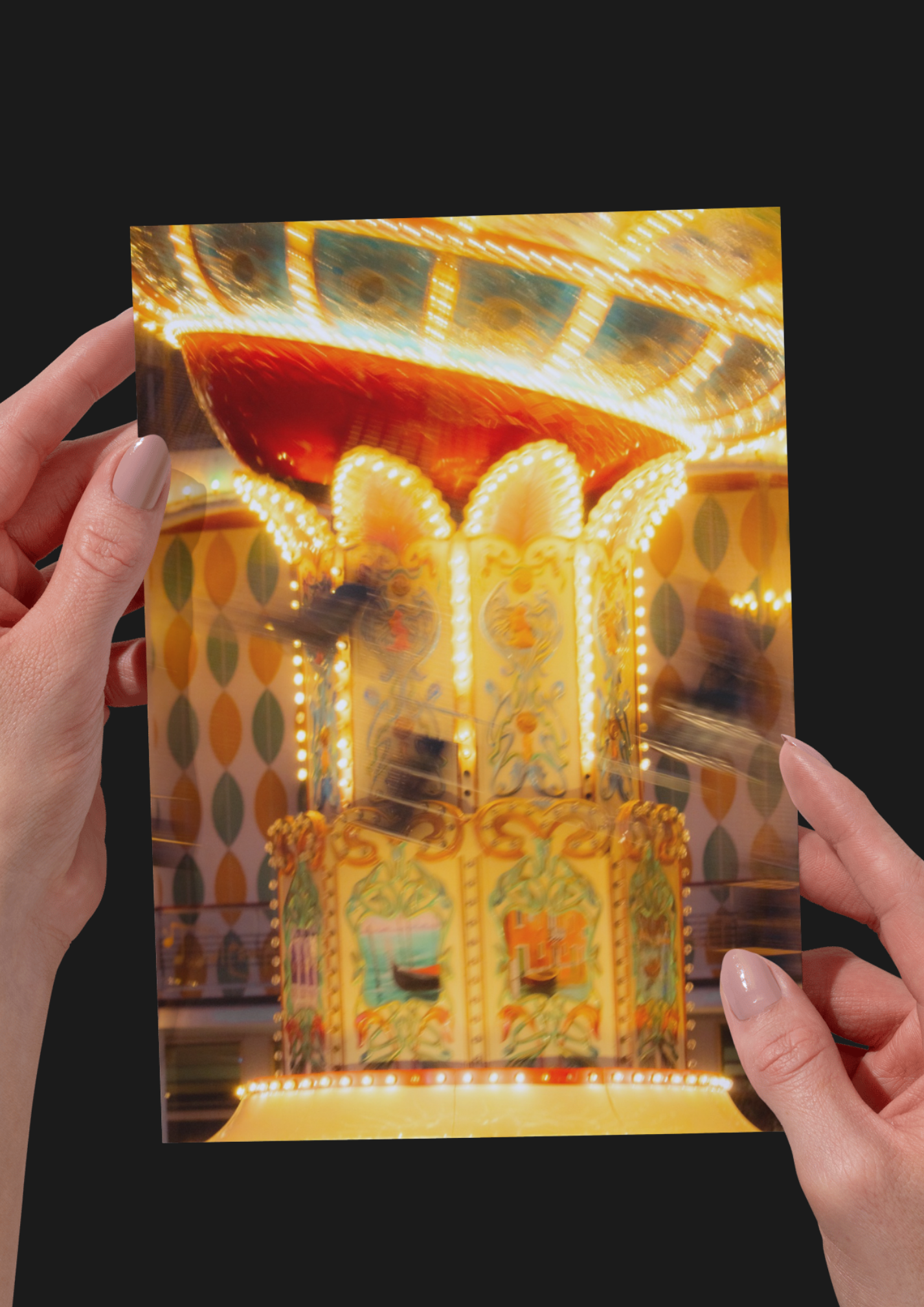 Copenhagen Tivoli Amusement Park, Denmark, Travel, Unframed Photography Print