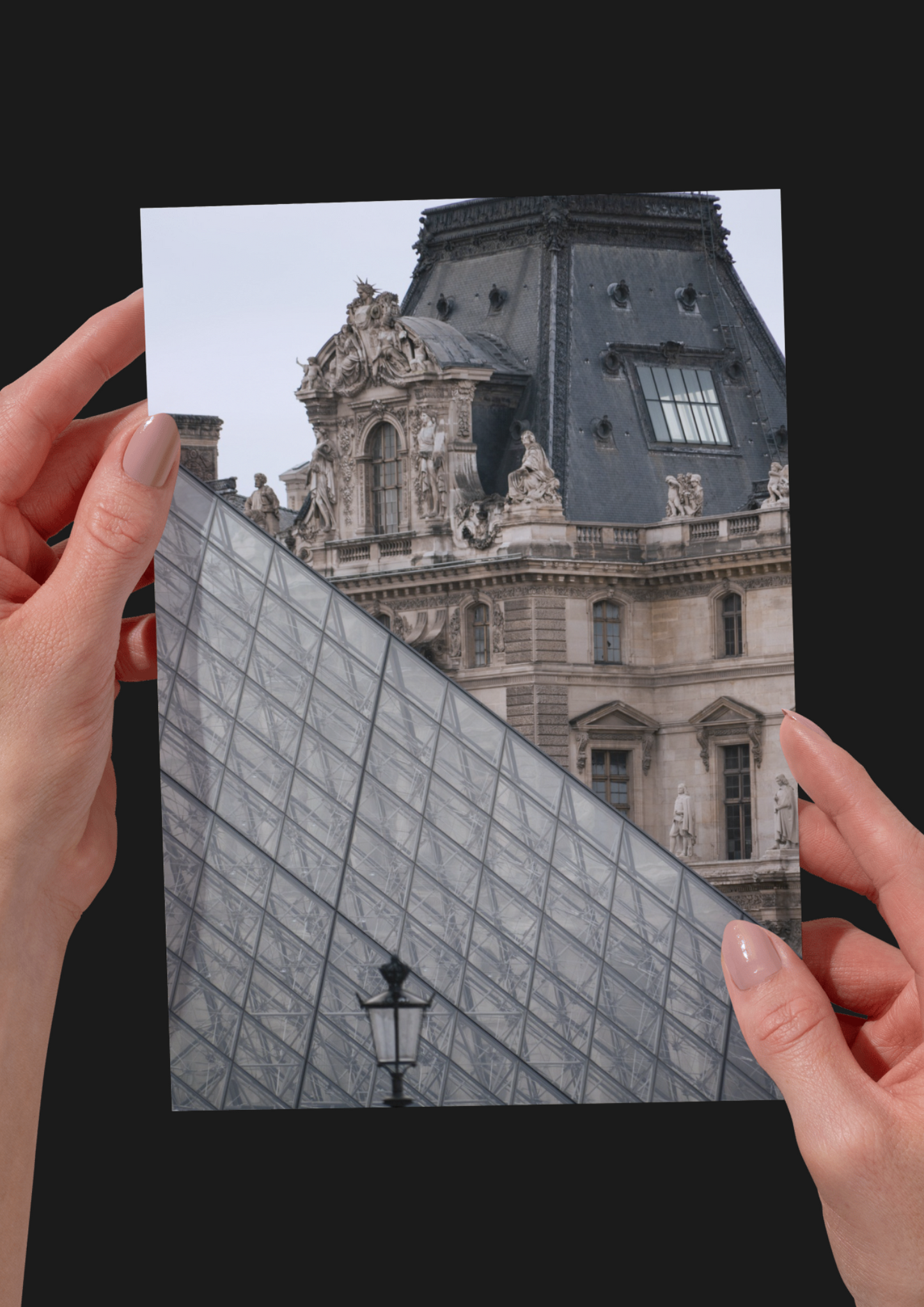 The Louvre Paris, France, Travel, Unframed Photography Print
