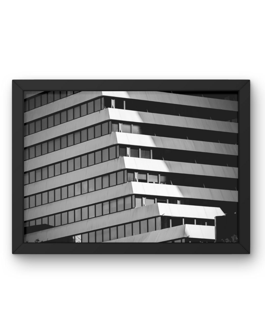 French Architecture Black and White Landscape, France, Travel, Unframed Photography Print