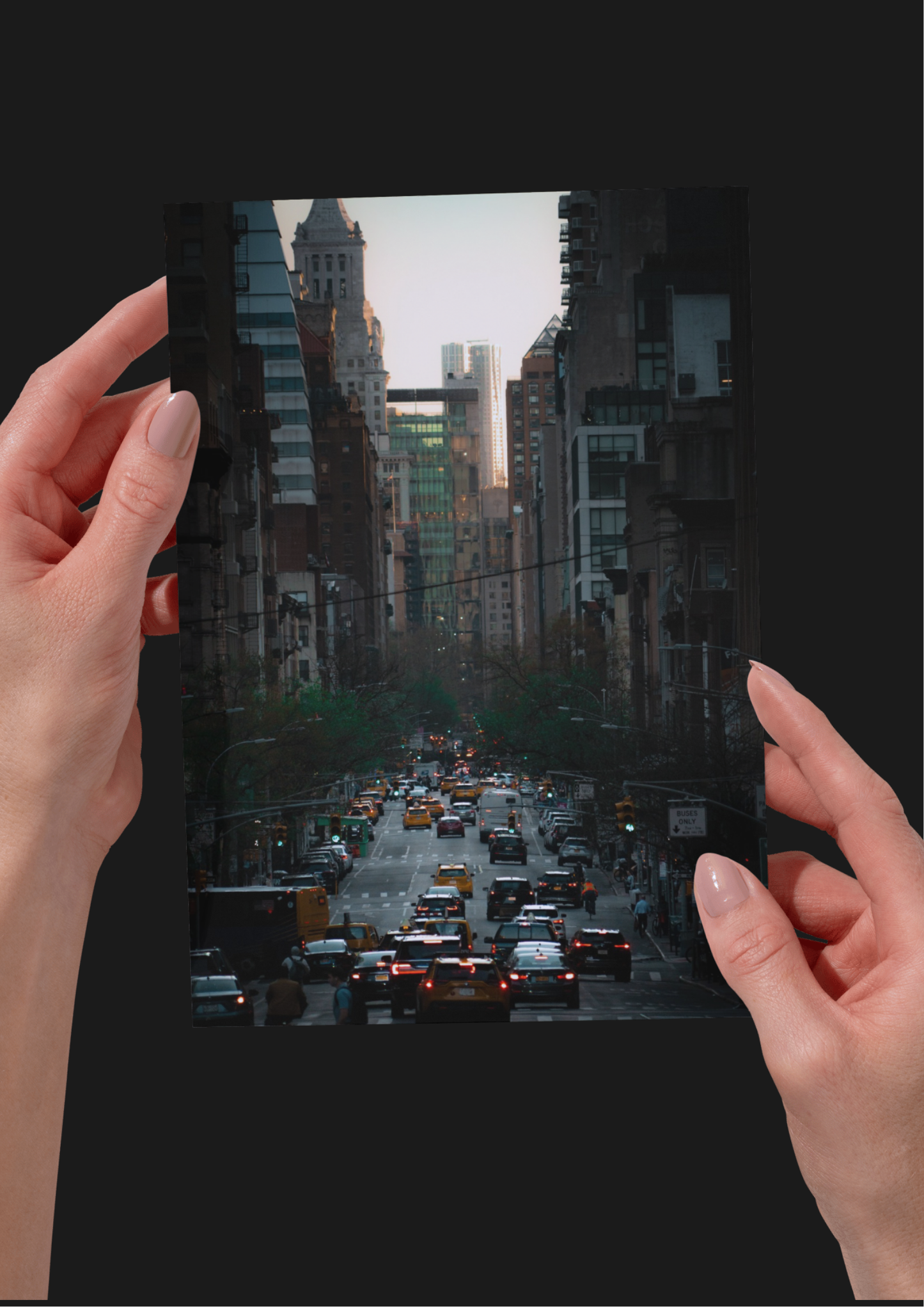 Manhattan Sunset Print, New York City, Unframed Photographic Print