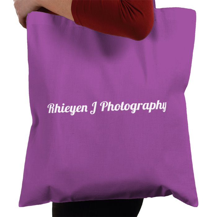 Yellow Tulip, Purple Flowers, Nature & Wildlife, Photographic, Travel Tote Bag