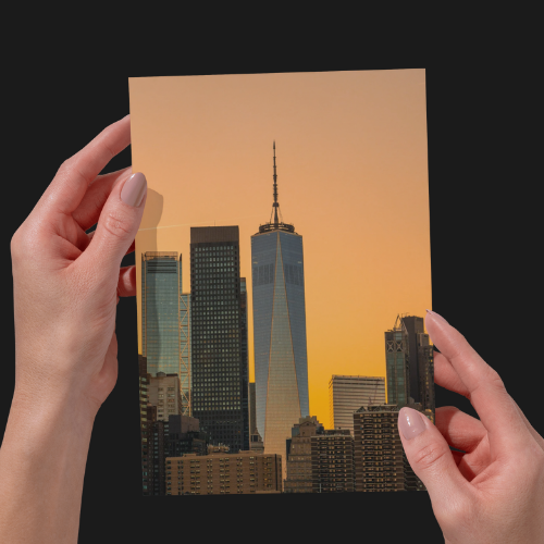 New York City Skyline at Sunset, Unframed Photography Print NYC