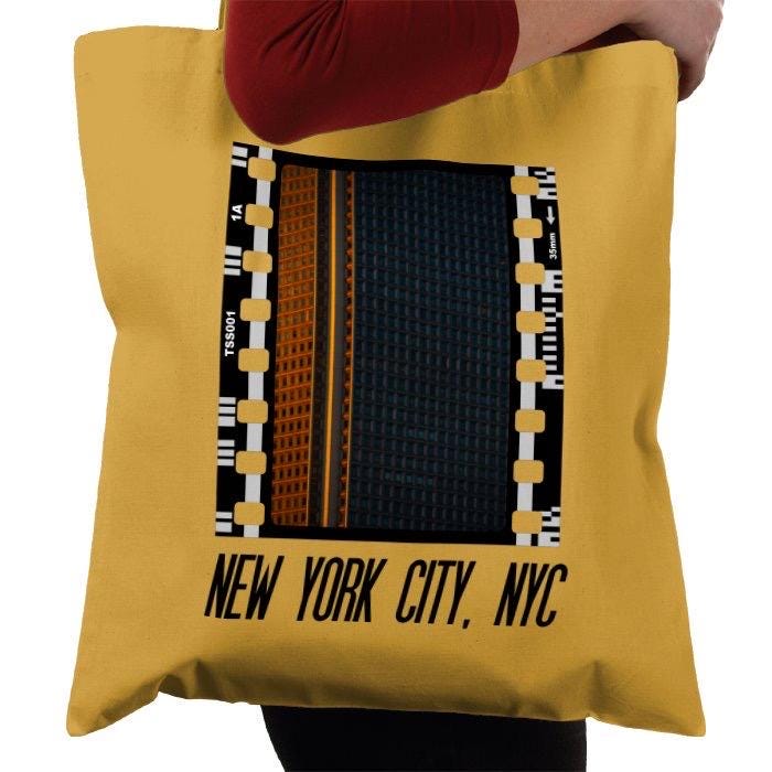 New York CityLife Architecture, NYC, Photography Film, Tote Bag