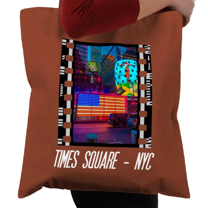 New York City Times Square, Photography, Tote Bag