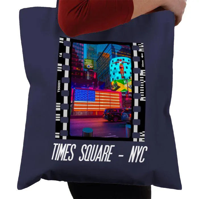 New York City Times Square, Photography, Tote Bag