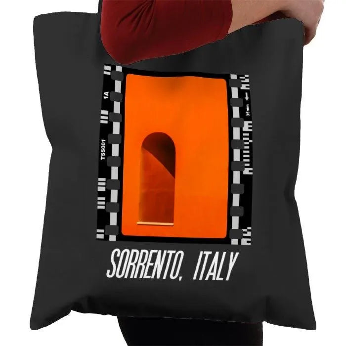 Italian Architecture, Sorrento Italy, Photography Film, Tote Bag