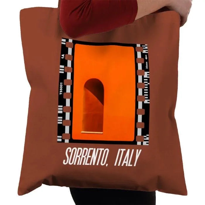 Italian Architecture, Sorrento Italy, Photography Film, Tote Bag