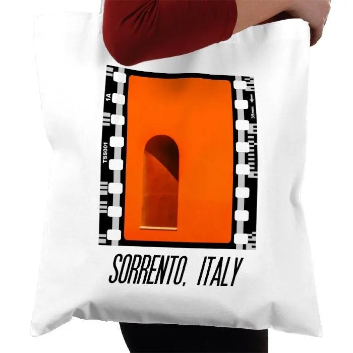 Italian Architecture, Sorrento Italy, Photography Film, Tote Bag