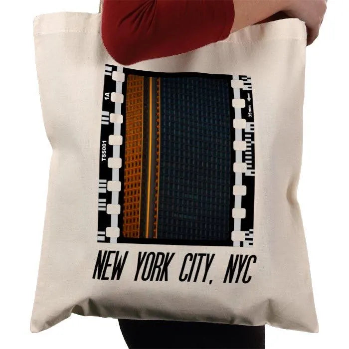 New York CityLife Architecture, NYC, Photography Film, Tote Bag