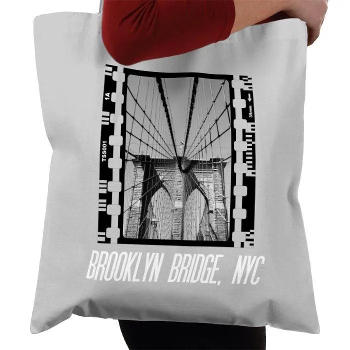 Brooklyn Bridge New York City, NYC, Photography Film, Tote Bag