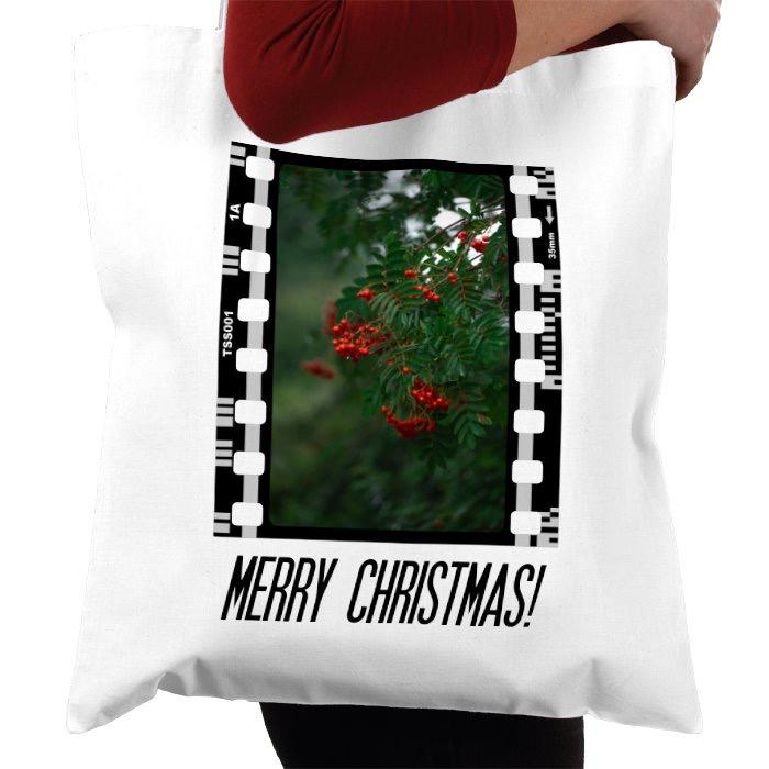 EXCLUSIVE Christmas Holiday, Red Berry Tree, Photography Film, Tote Bag