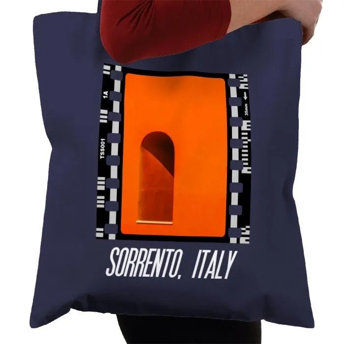 Italian Architecture, Sorrento Italy, Photography Film, Tote Bag