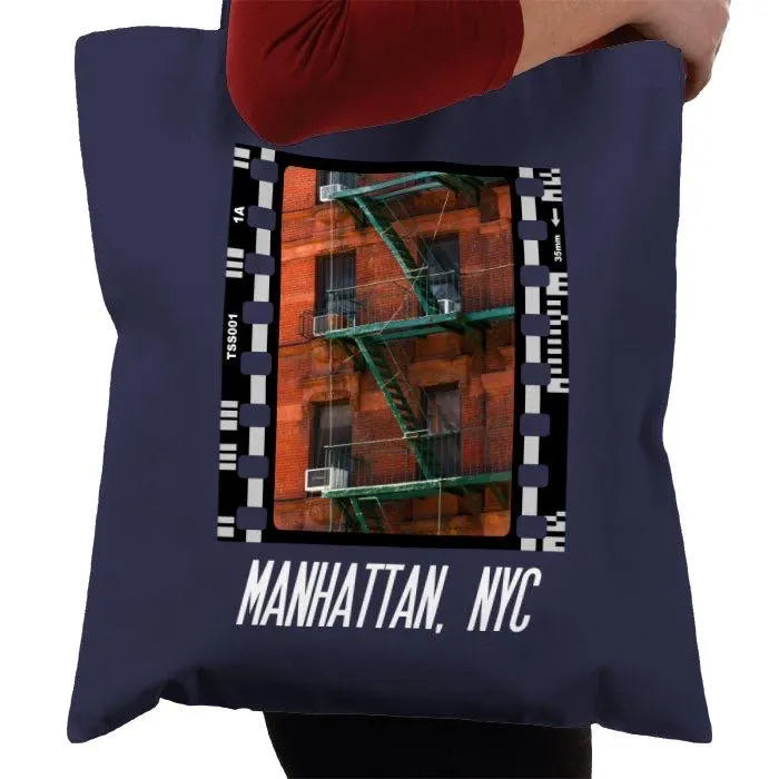 Manhattan, New York City, NYC, Photography Film, Tote Bag